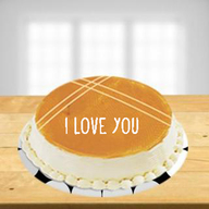 Valentine Butter scotch Cake
