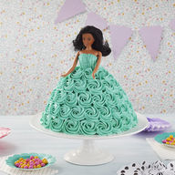 Beautiful Rosie Barbie Cake