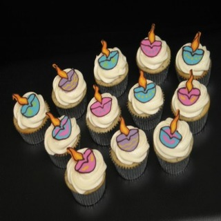 Diwali Cupcakes Chocolate