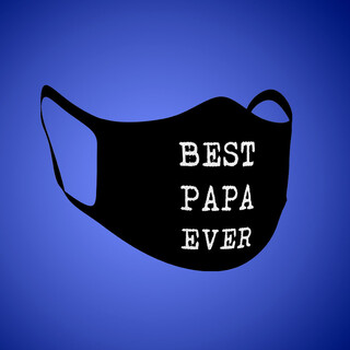 Best Papa Ever Face Mask Adult