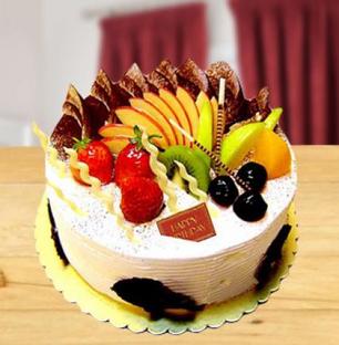 Fresh Fruit Cake (Mini)