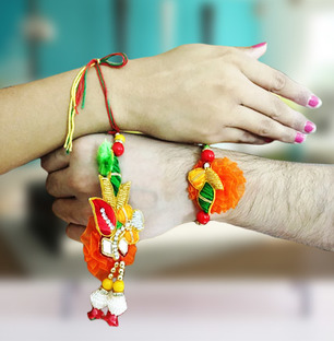Colorful Rakhi Loomba Set