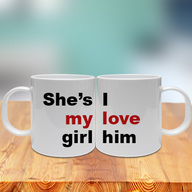 Shes my Girl Couple Mug