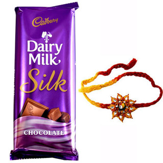 Cadbury Dairy Milk Silk with Rakhi