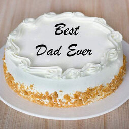 Fathers Day Butterscotch Cake