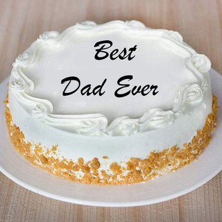 Fathers Day Butterscotch Cake