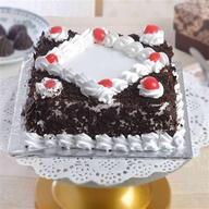 Yummy Square Blackforest Cream Cake