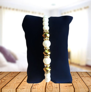 String of Pearls Rakhi
