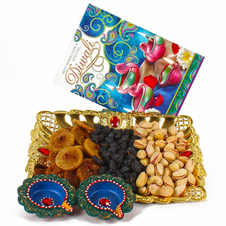 Diwali Exotic Dryfruit TRay