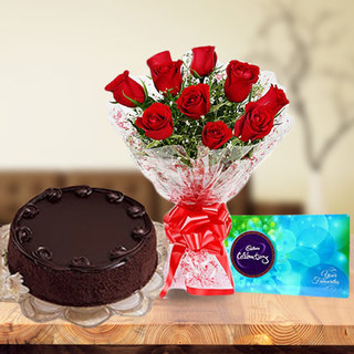 Roses, Cake & Chocolate