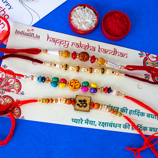 Special Rakhi Combo of 4