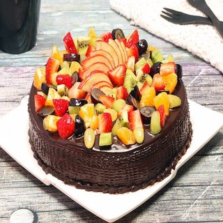 Chocolate Fruit Cake 