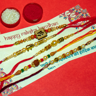 Mouli Rakhi Combo of 5