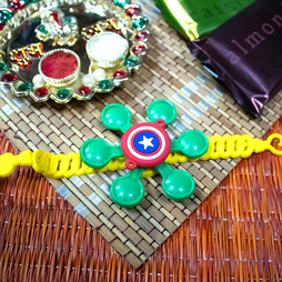 Kids Fidget Spinner Rakhi