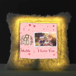 I Love You Mom - LED Cushion