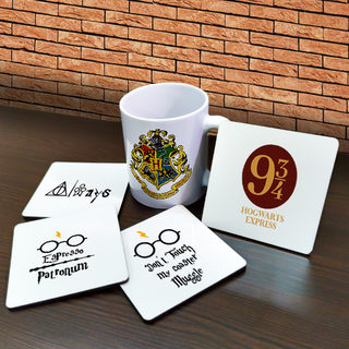 Harry Potter Mugs and Coasters Combo