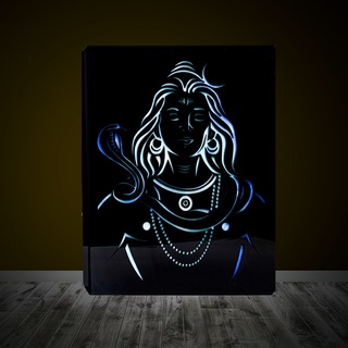 Neelkanth Shiva Face Lamp