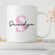 Personalised Name Female Mug