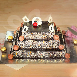 3 Tier Premium Rocher & Almond Cake