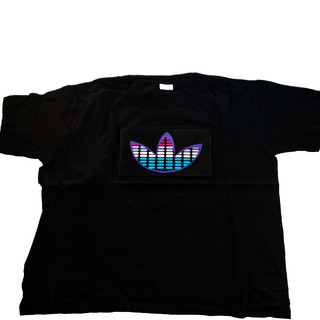 LED TShirt Petal Print
