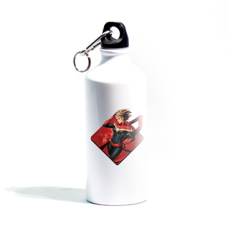 Captain Marvel Metallic Sipper