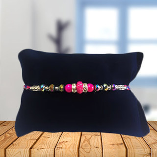 Pink Thread Rakhi