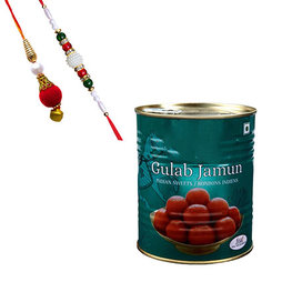 Gulam Jamun Tin with Lumba Rakhi
