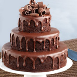 3 Tier Yummy Chocolate Cake