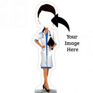 Funny Character Doctor Frame