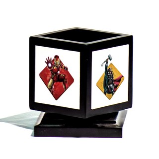 Personalised Rotating Avengers Pen Holder