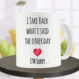 I Say Sorry Mug