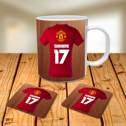 Manchester United Mug and Coasters combo