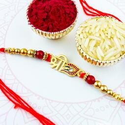 Beautiful Shree Pearl Rakhi