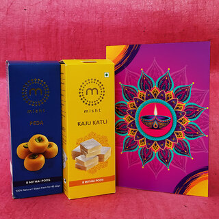 Diwali Sweets and Card