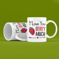 I Love You Berry Much Mug Set