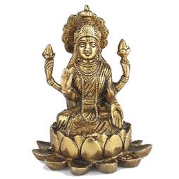 Brass Lakshmi