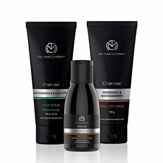 The Man Company Charcoal Cleansers Trio 
