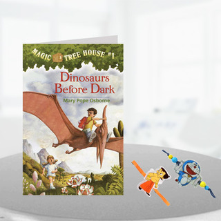 2 Kids Rakhi with Magic Tree House Kids Book