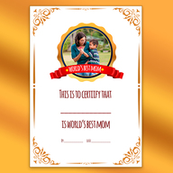 Best Mom Certificate