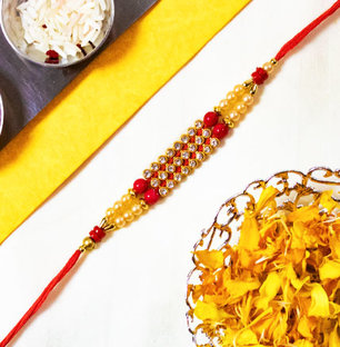 Diamonte and Pearl Rakhi