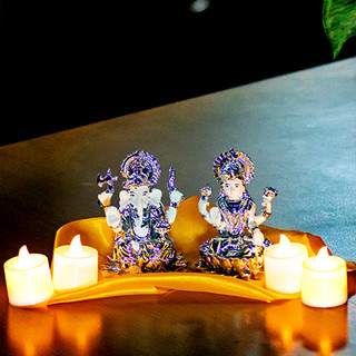 Lakshmi Ganesha Idol Set