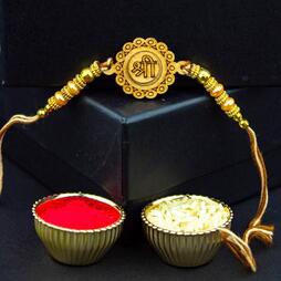 Shri Wooden Rakhi