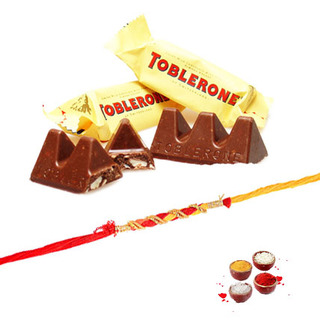 Toblerone with Rakhi