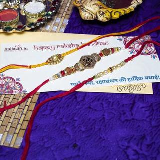 Special OM Mouli Rakhi Combo