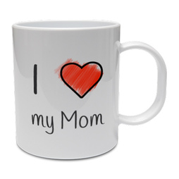 I Love You Mom Mug