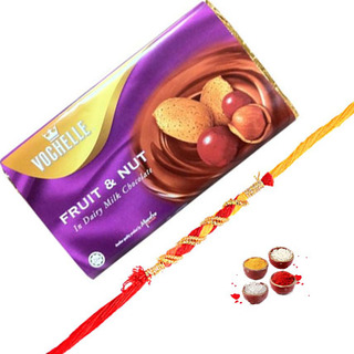 Vochelle With Rakhi