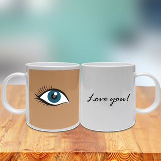 Eye Love You Couple Mug