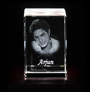 3D Crystal Rectangular-Small