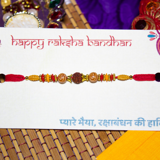 Om Rudraksh Rakhi