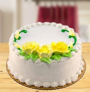 Valentine Vanilla Cake